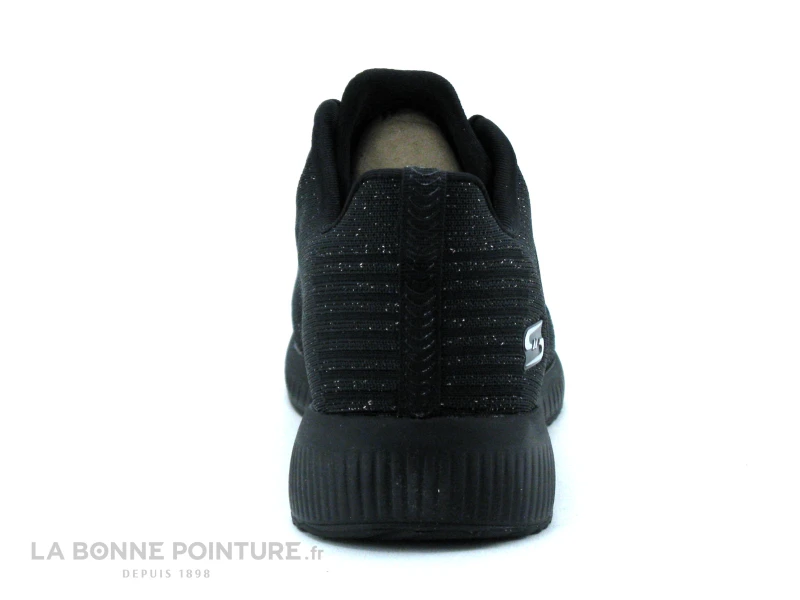 Skechers 32502 Bobs Squad Total Glam - Basket Noire Femme 4 Skechers 32502 Bobs Squad Total Glam - Basket Noire Femme â Image 4