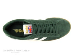 Gola EQUIPE Suede CMA495NA- Evergreen Off White Gum - Basket Homme -Optimal Chaussures Magasin cd24607c73b9e66c561f35ea11d5d5ef img 3894.jpg 176405