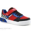 Skechers - 402290L - GAME COURT Rouge Bleu Noir - Sneakers Enfant