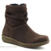 Jungla 7559 Cafe - Boots Femme Cuir Marron
