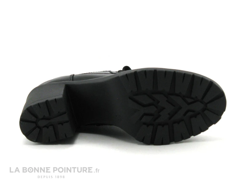 Marco Tozzi 2-25204-27 - Bottine Noire A Lacet Avec Talon Haut Epais 7 Marco Tozzi 2-25204-27 - Bottine Noire A Lacet Avec Talon Haut Epais â Image 7