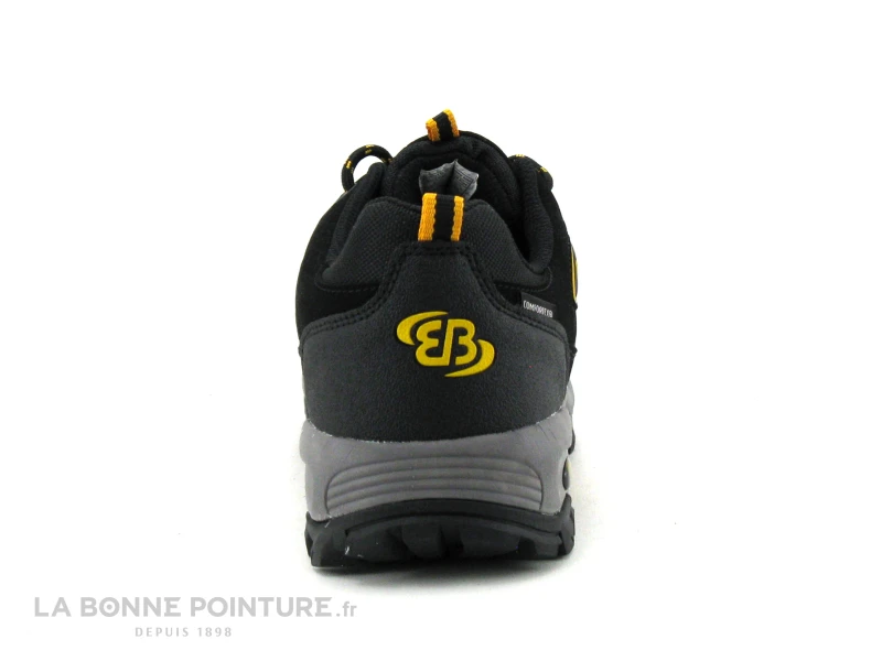 Brutting MOUNT HUNTER Low - 211139 - Noir Jaune - Basket Rando Homme 4 Brutting MOUNT HUNTER Low - 211139 - Noir Jaune - Basket Rando Homme â Image 4