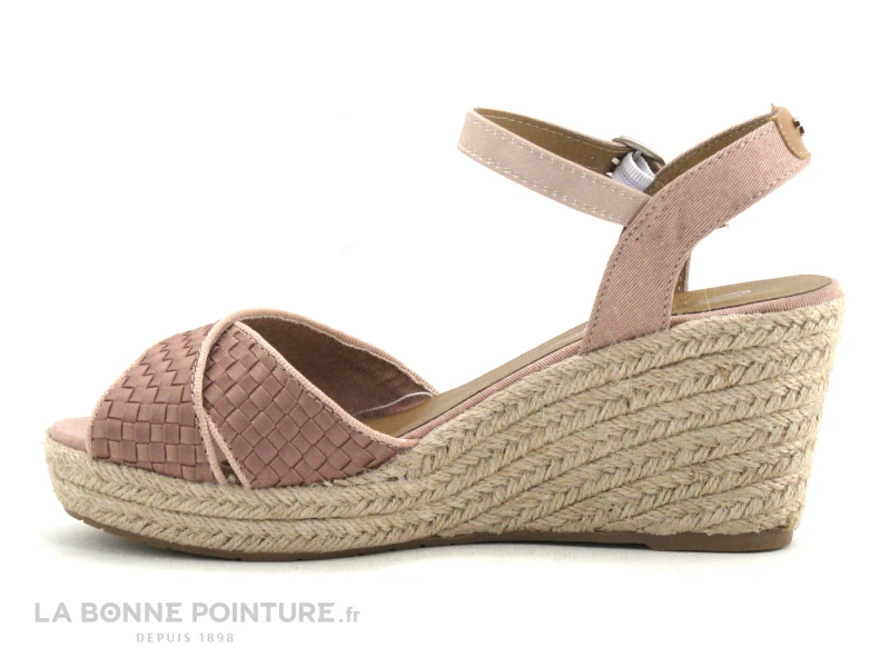 Tom Tailor 6990102 Rose - Nu-pieds Compense 3 Tom Tailor 6990102 Rose - Nu-pieds Compense – Image 3