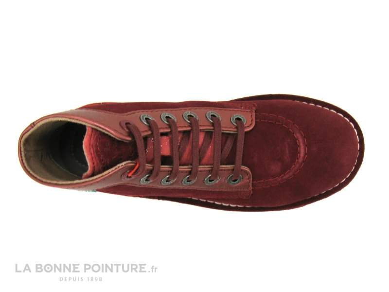 Kickers KICKLEGEND Rouge Rhubarbe - 877885 - Boots Femme 6 Kickers KICKLEGEND Rouge Rhubarbe - 877885 - Boots Femme â Image 6