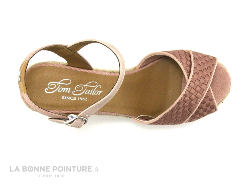Tom Tailor 6990102 Rose - Nu-pieds Compense 6 Tom Tailor 6990102 Rose - Nu-pieds Compense – Image 6