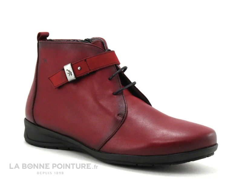 Fluchos NOA 9976 Rouge - Chaussure Montante Femme 5 Fluchos NOA 9976 Rouge - Chaussure Montante Femme – Image 5