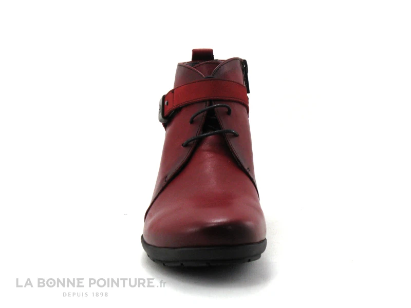 Fluchos NOA 9976 Rouge - Chaussure Montante Femme 2 Fluchos NOA 9976 Rouge - Chaussure Montante Femme – Image 2