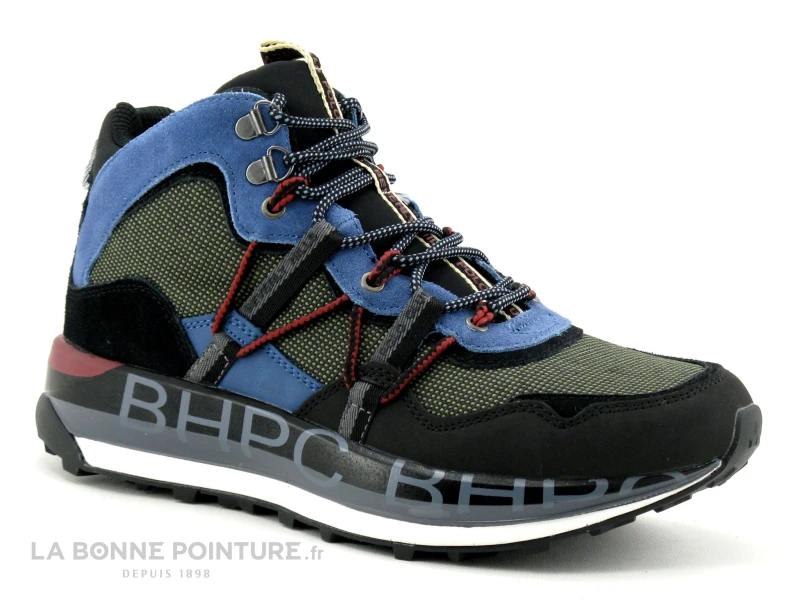 Beverly Hills Polo Club HM6011 - Bleu Noir Bordeaux - Basket Montante H 5 Beverly Hills Polo Club HM6011 - Bleu Noir Bordeaux - Basket Montante H – Image 5