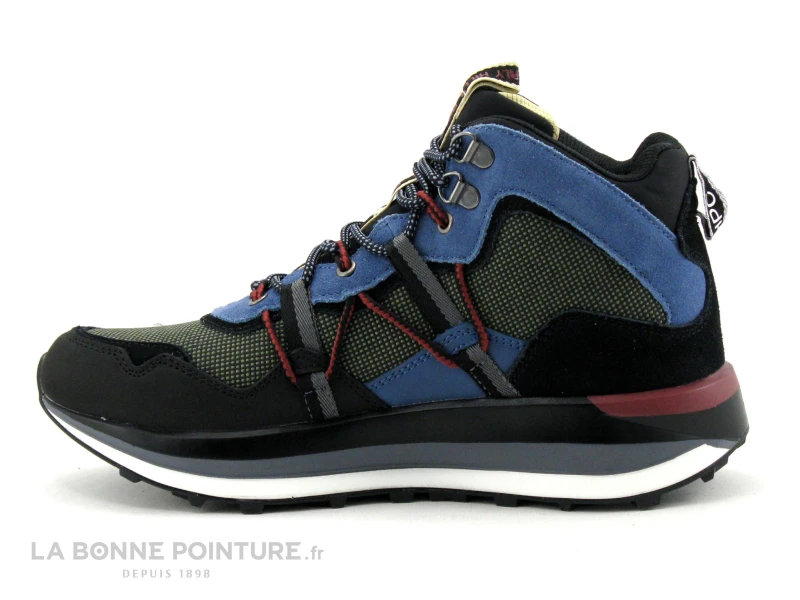 Beverly Hills Polo Club HM6011 - Bleu Noir Bordeaux - Basket Montante H 3 Beverly Hills Polo Club HM6011 - Bleu Noir Bordeaux - Basket Montante H – Image 3