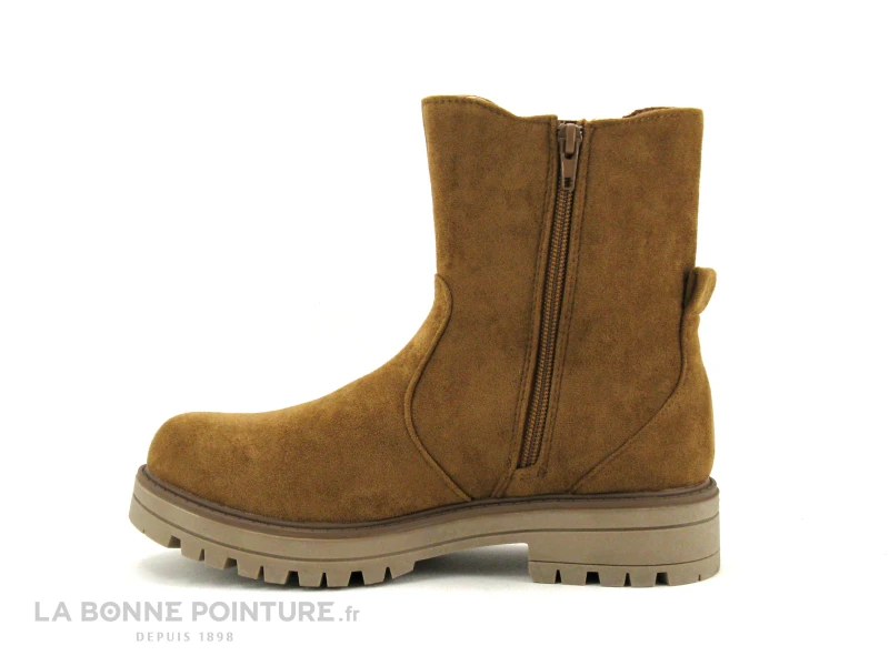 Lilybellule INDORE Caramel - Bottine Fille Semelle Epaisse 3 Lilybellule INDORE Caramel - Bottine Fille Semelle Epaisse – Image 3