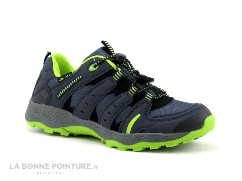 Lico Fremont 420154 Bleu - Jaune - Basket Enfant Lacet Serrage Rapide 1 Lico Fremont 420154 Bleu - Jaune - Basket Enfant Lacet Serrage Rapide