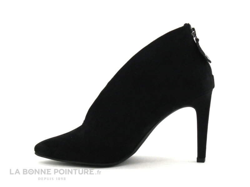 Marco Tozzi 2-25019-25 Black - Escarpin Montant Talon Haut - Zip 3 Marco Tozzi 2-25019-25 Black - Escarpin Montant Talon Haut - Zip – Image 3