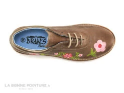 Brans 1086 - Marron - Broderies - Chaussure Basse -Optimal Chaussures Magasin cd24607c73b9e66c561f35ea11d5d5ef img 4353.jpg 133766