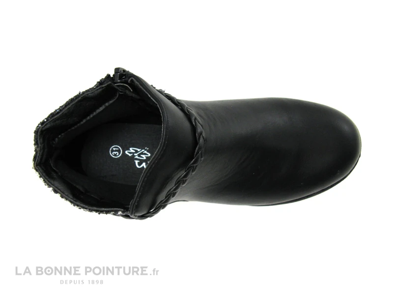 Wipop JELLE Noir - Boots Fille A Zip 3 Wipop JELLE Noir - Boots Fille A Zip â Image 3