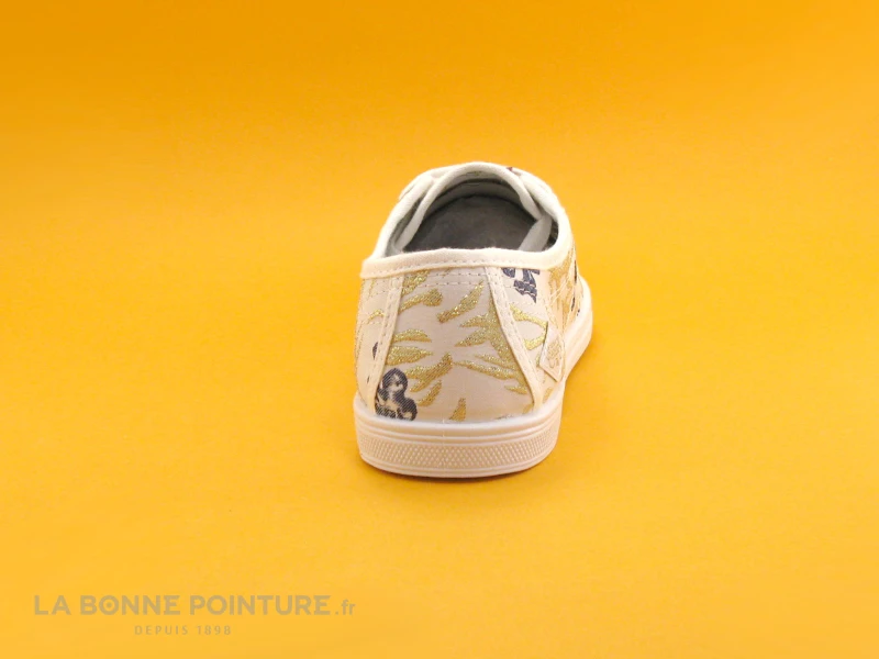 Le Temps Des Cerises BASIC 02 Chiba - Tennis Toile Fleurie 4 Le Temps Des Cerises BASIC 02 Chiba - Tennis Toile Fleurie – Image 4