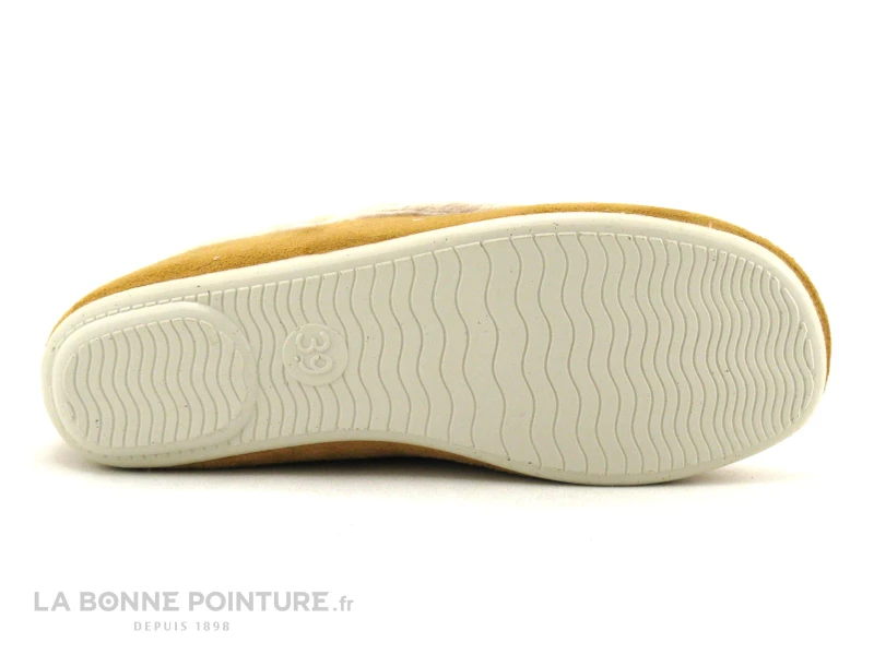 Ouf NICLOU Camel - Chausson Mocassin Femme 4 Ouf NICLOU Camel - Chausson Mocassin Femme â Image 4