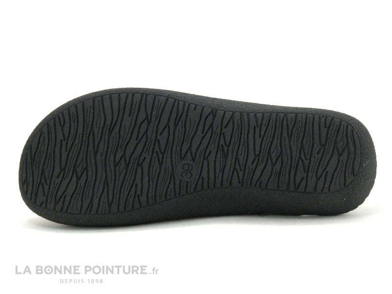 Ouf GRAVURE Gris - Rayures Multicolores - Pantoufle Mule Femme 4 Ouf GRAVURE Gris - Rayures Multicolores - Pantoufle Mule Femme – Image 4