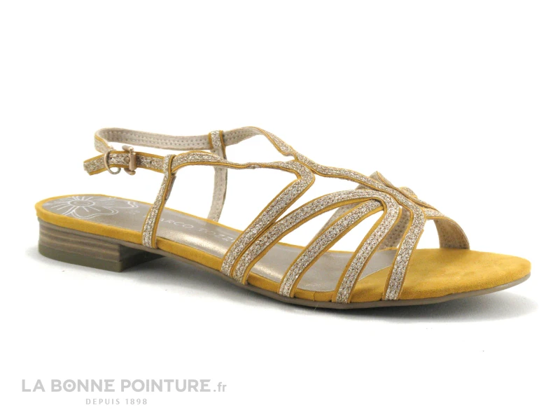 Marco Tozzi 2-28103-22 Saffron - Sandale Jaune Femme 5 Marco Tozzi 2-28103-22 Saffron - Sandale Jaune Femme – Image 5
