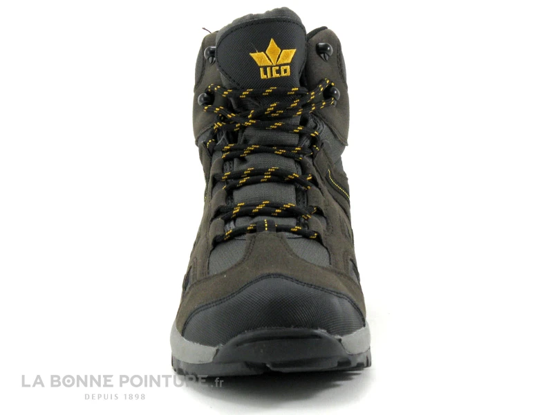 Lico EAGAR HIGH Marron Orange - Boots Randonnee Homme 2 Lico EAGAR HIGH Marron Orange - Boots Randonnee Homme – Image 2