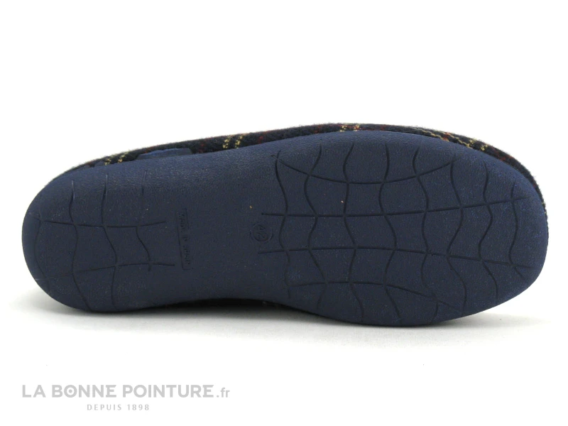 Zels 7083 Marino - Charentaise Ecossaise Homme 4 Zels 7083 Marino - Charentaise Ecossaise Homme – Image 4