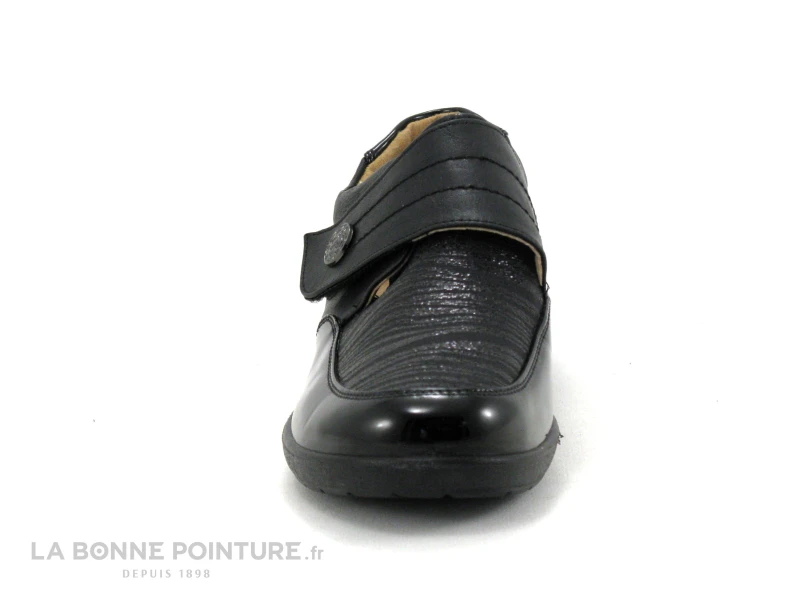 Sweet R CENTAINE Noir - Chaussure Basse Femme Avec Scratch 2 Sweet R CENTAINE Noir - Chaussure Basse Femme Avec Scratch â Image 2