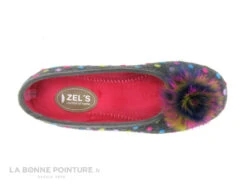 Zels 2378 Gris - Pois Et Pompon Multicolores - Pantoufle Ballerine 7 Zels 2378 Gris - Pois Et Pompon Multicolores - Pantoufle Ballerine -Optimal Chaussures Magasin cd24607c73b9e66c561f35ea11d5d5ef img 5029.jpg 177939