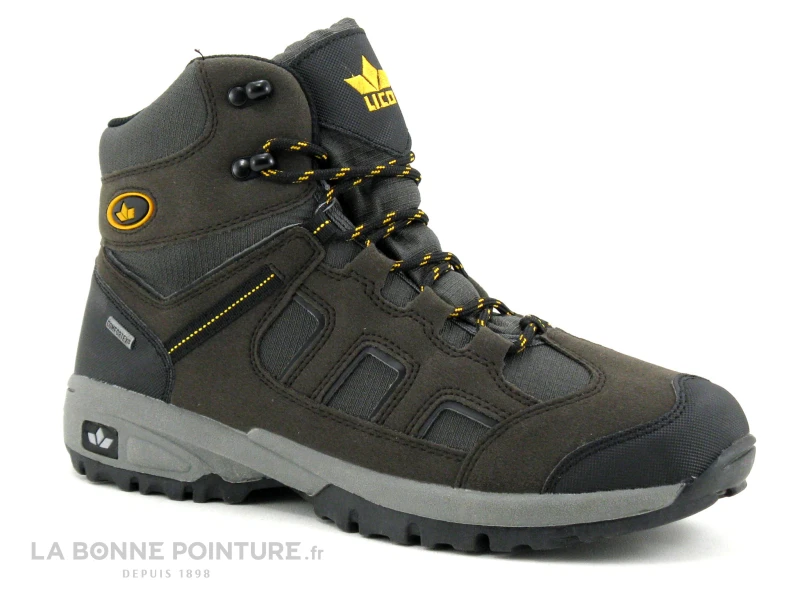 Lico EAGAR HIGH Marron Orange - Boots Randonnee Homme 5 Lico EAGAR HIGH Marron Orange - Boots Randonnee Homme – Image 5