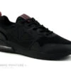 Kappa SPLINTER MAN A10 - Black Dk Grey Red - Basket Running Homme