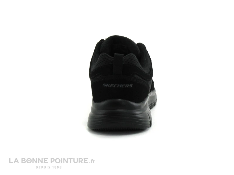 Skechers BURNS AGOURA - 52635 Noir - Basket Homme 4 Skechers BURNS AGOURA - 52635 Noir - Basket Homme â Image 4