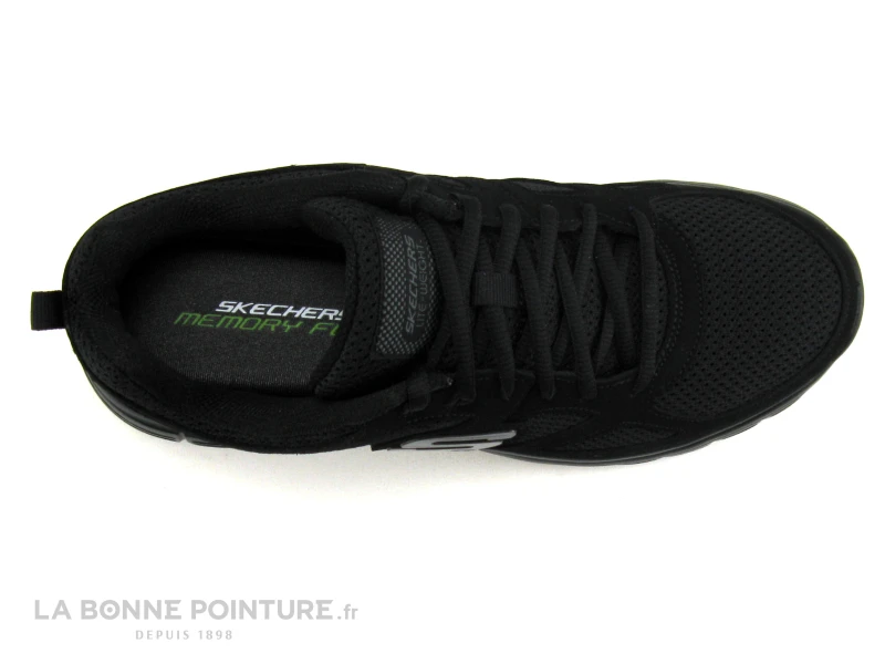 Skechers BURNS AGOURA - 52635 Noir - Basket Homme 6 Skechers BURNS AGOURA - 52635 Noir - Basket Homme â Image 6
