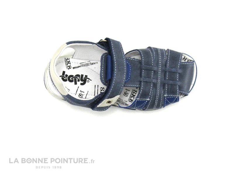 Bopy EPOLO Bleu - Sandale GARCON - Bout Ferme 6 Bopy EPOLO Bleu - Sandale GARCON - Bout Ferme – Image 6