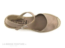 Maison Espadrille 610-1 Taupe - Nu-pieds Bout Ferme -Optimal Chaussures Magasin cd24607c73b9e66c561f35ea11d5d5ef img 5444.jpg 135016
