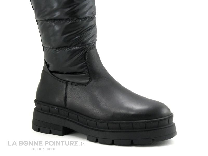 Tamaris -26629-29 Black Shiny - Botte Noire - Semelle Epaisse 6 Tamaris -26629-29 Black Shiny - Botte Noire - Semelle Epaisse – Image 6