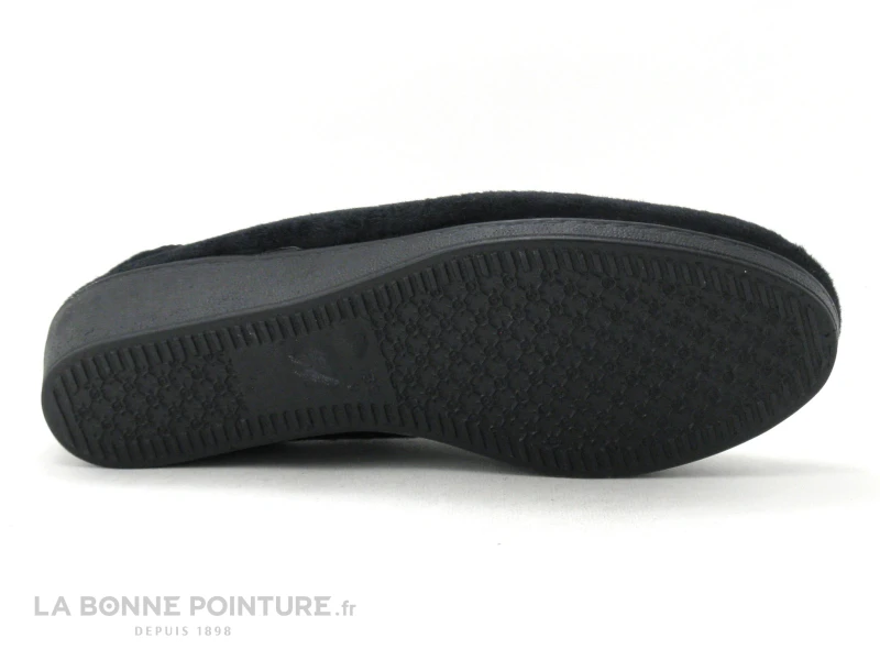 RYB 100 B1854 - Noir - Broderie Or - Chausson Compense Femme 4 RYB 100 B1854 - Noir - Broderie Or - Chausson Compense Femme – Image 4