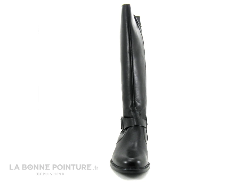 Lily Mood FIXE Noir - Botte Femme Avec Partie Elastique 2 Lily Mood FIXE Noir - Botte Femme Avec Partie Elastique â Image 2