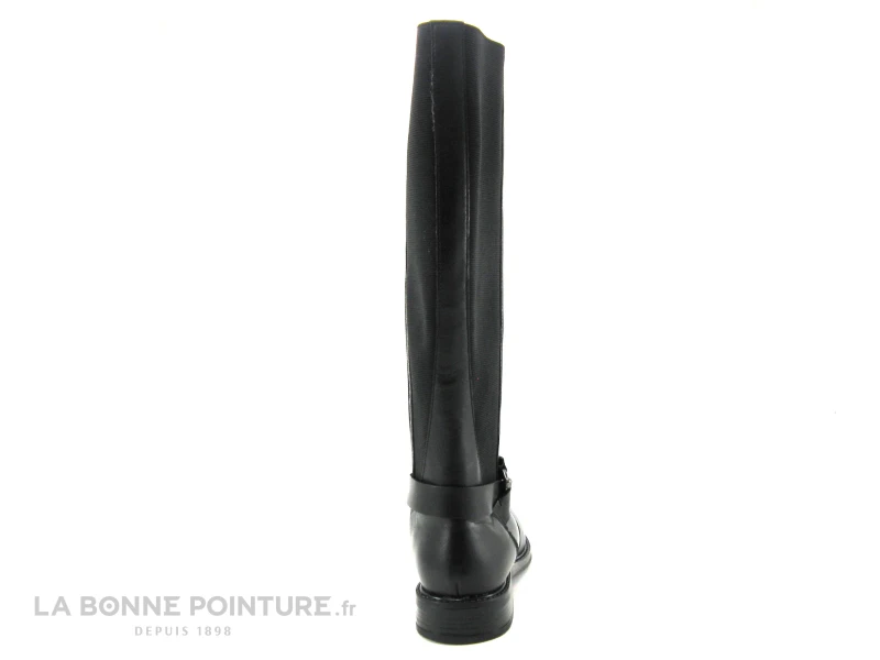 Lily Mood FIXE Noir - Botte Femme Avec Partie Elastique 4 Lily Mood FIXE Noir - Botte Femme Avec Partie Elastique â Image 4