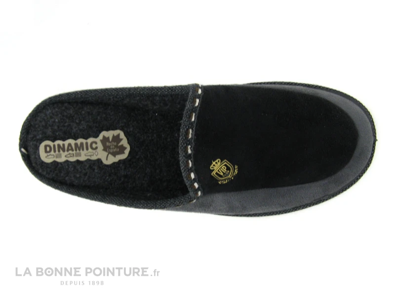 Koyuk Dinamic 42226 Gris Fonce - Noir - Pantoufle Homme 3 Koyuk Dinamic 42226 Gris Fonce - Noir - Pantoufle Homme â Image 3