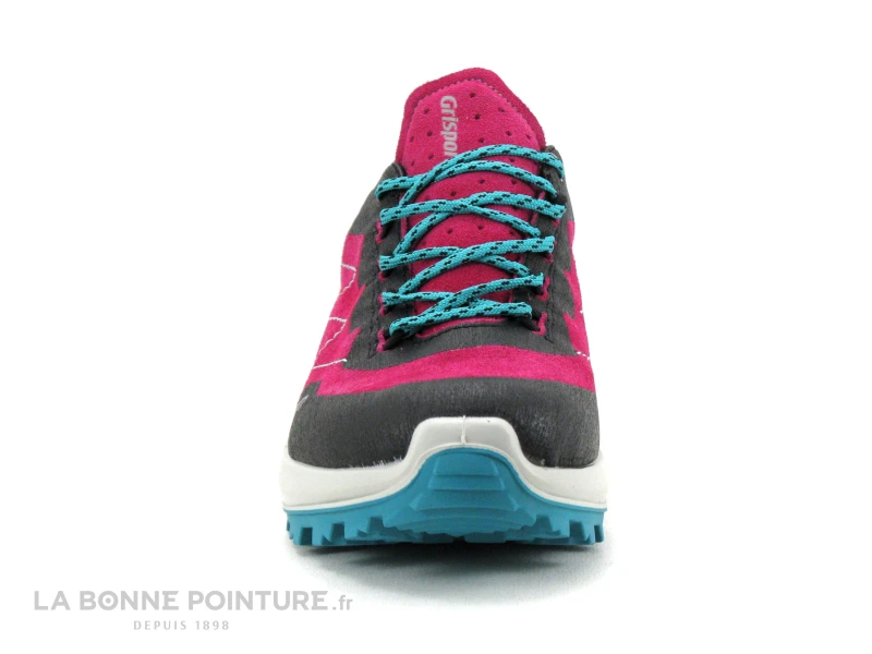 Grisport 14701V19G - Fuchsia - Noir - Turquoise - Basket Rando Femme 2 Grisport 14701V19G - Fuchsia - Noir - Turquoise - Basket Rando Femme – Image 2