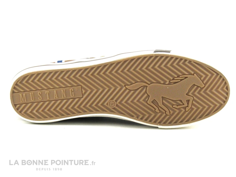 Mustang 4072-317-307 Cognac - Basket Basse Homme Marron 7 Mustang 4072-317-307 Cognac - Basket Basse Homme Marron – Image 7
