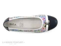 Inea INDIRA Blanc Multicolore - Ballerine Femme 12 Inea INDIRA Blanc Multicolore - Ballerine Femme -Optimal Chaussures Magasin cd24607c73b9e66c561f35ea11d5d5ef img 6069.jpg 166824