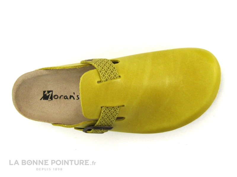 Morans JOKELA Moutarde - Sabot Mode Femme Cuir Jaune 6 Morans JOKELA Moutarde - Sabot Mode Femme Cuir Jaune – Image 6