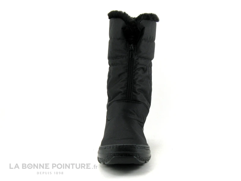 Antarctica 851 Noir - Botte Neige Femme Avec Zip Devant 2 Antarctica 851 Noir - Botte Neige Femme Avec Zip Devant – Image 2
