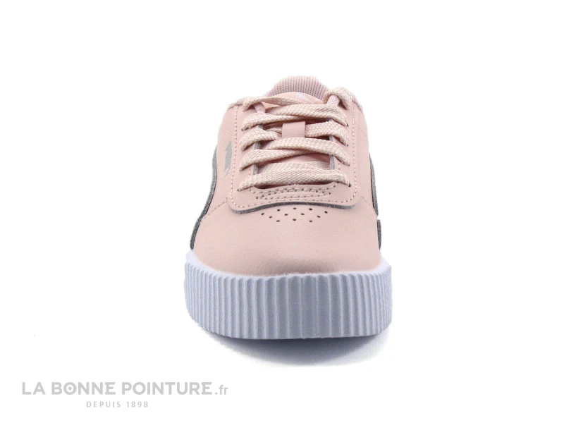 Puma PS CARINA 370678Y33 - Basket Fille Rose Et Blanche 2 Puma PS CARINA 370678Y33 - Basket Fille Rose Et Blanche â Image 2