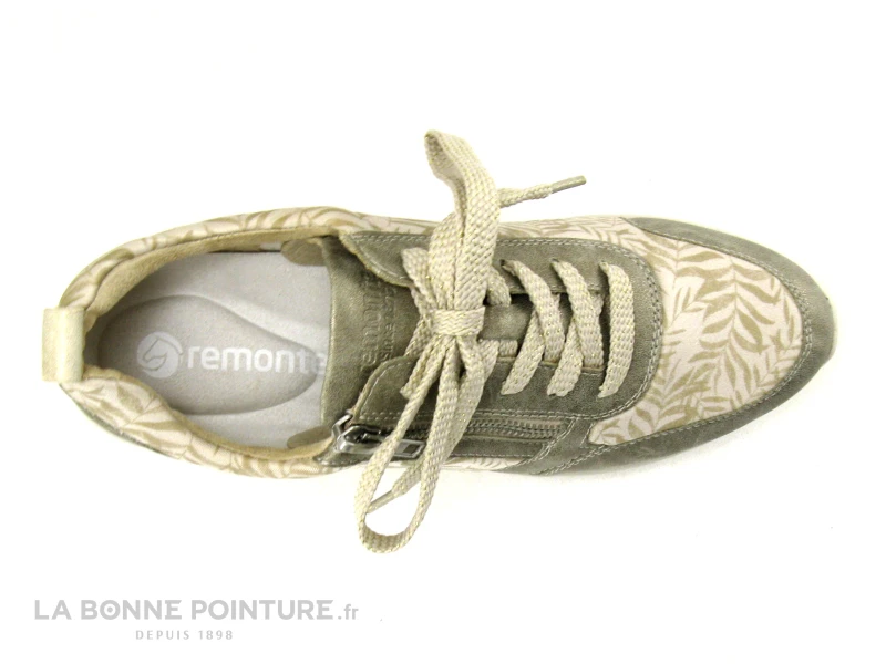 Remonte D2401-60 - Beige Combine - Basket Talon Compense 6 Remonte D2401-60 - Beige Combine - Basket Talon Compense â Image 6