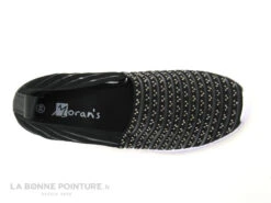 Morans KAKOSI Noir - Perles Argent - Elastique - Basket Slip On Femme -Optimal Chaussures Magasin cd24607c73b9e66c561f35ea11d5d5ef img 6264.jpg 179256