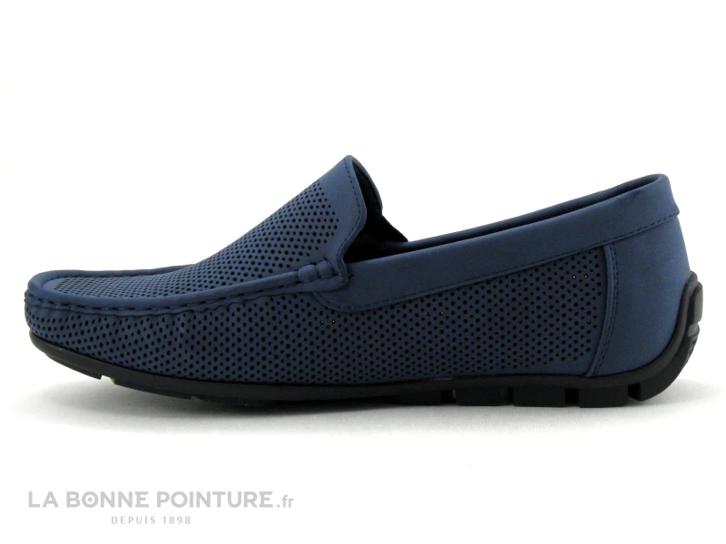 Moza-X B224460 Navy - Mocassin Souple Homme 2 Moza-X B224460 Navy - Mocassin Souple Homme â Image 2