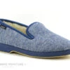 Saez CADETE Bleu - Charentaise Femme Fourree Laine