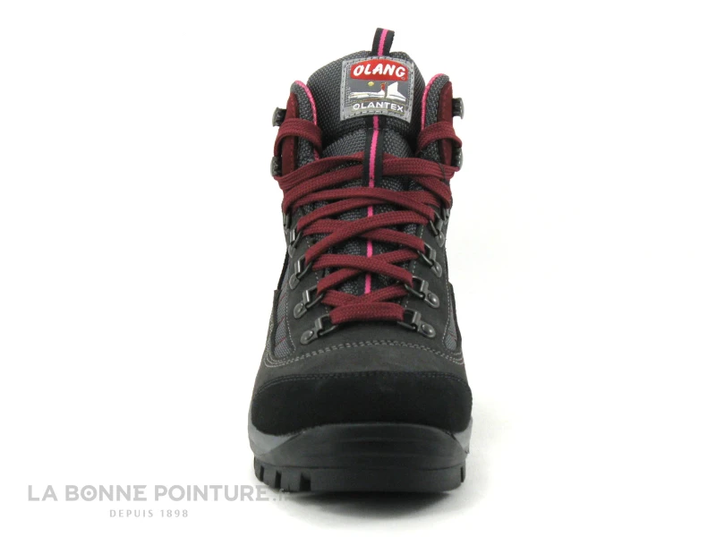 Olang TARVISIO Tex Bordeaux 812 - Chaussure Montante Marche Femme 2 Olang TARVISIO Tex Bordeaux 812 - Chaussure Montante Marche Femme – Image 2