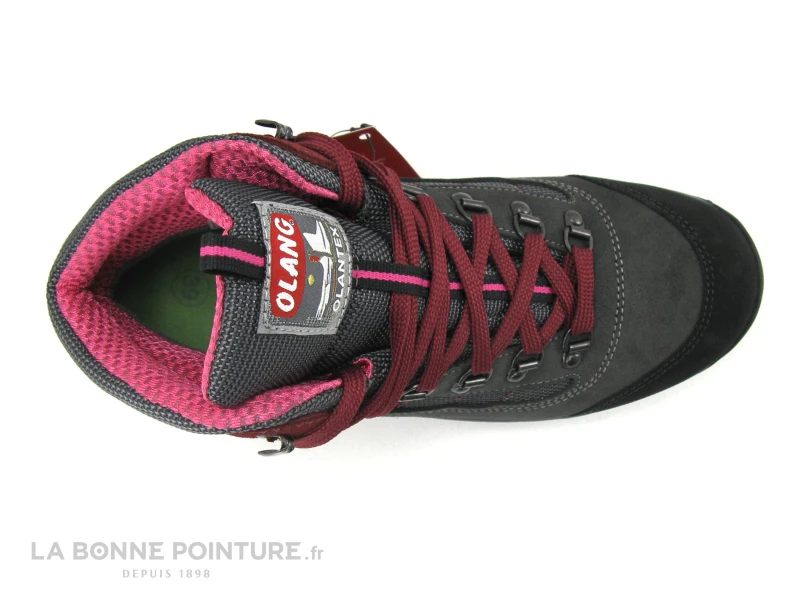 Olang TARVISIO Tex Bordeaux 812 - Chaussure Montante Marche Femme 6 Olang TARVISIO Tex Bordeaux 812 - Chaussure Montante Marche Femme – Image 6