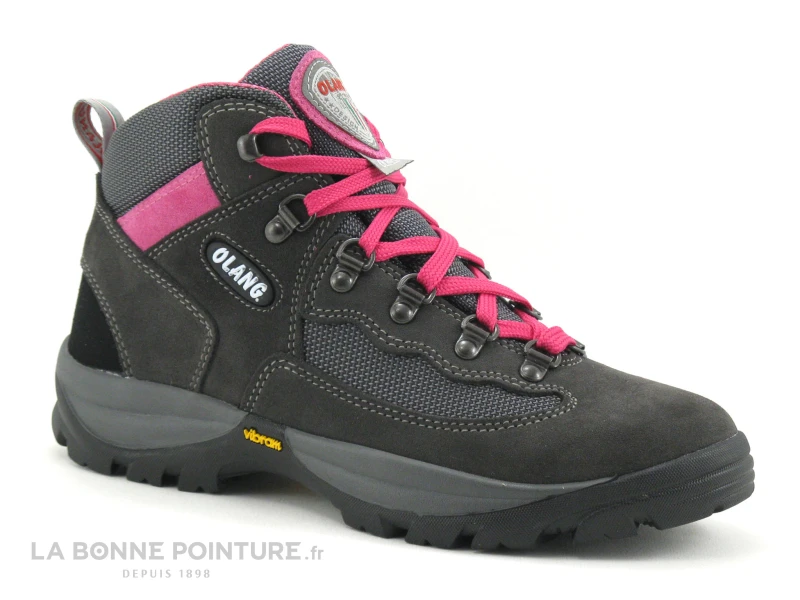 Olang GOTTARDO Tex Anthracite Fuxia - Basket Montante Rando Femme 5 Olang GOTTARDO Tex Anthracite Fuxia - Basket Montante Rando Femme – Image 5